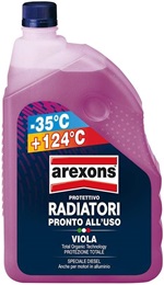 Liquido Refrigerante Auto Arexons Viola G13 per Raffreddamento Motore e Radiatore