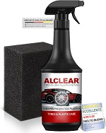 Nero Gomme per Auto e Moto Alclear Tyres & Plastic Care