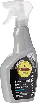 Nero Gomme per Auto e Moto Simoniz Back to Black Wet Look