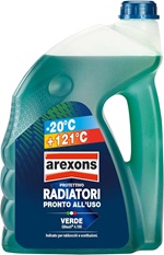 Liquido Refrigerante Auto Arexons Verde G11 per Raffreddamento Motore e Radiatore